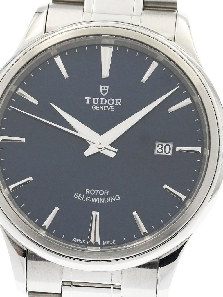 Tudor Style 12700 Date Blue Dial Automatic Mens Watch